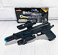 Пістолет з проектором, світловими та звуковими ефектами "FirePower" арт. 828 B, фото 2
