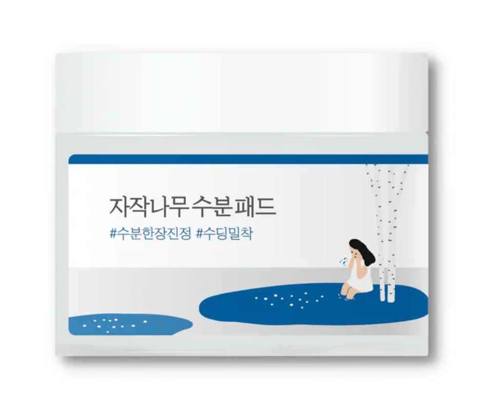 ROUND LAB BIRCH JUICE Moisturizing Pad 80 шт - Освіжаючі тонер-педи, фото 1