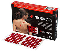 Кросс тейпы BB CROSS TAPE 4,9 см x 5,2 см (размер C), Красный цвет