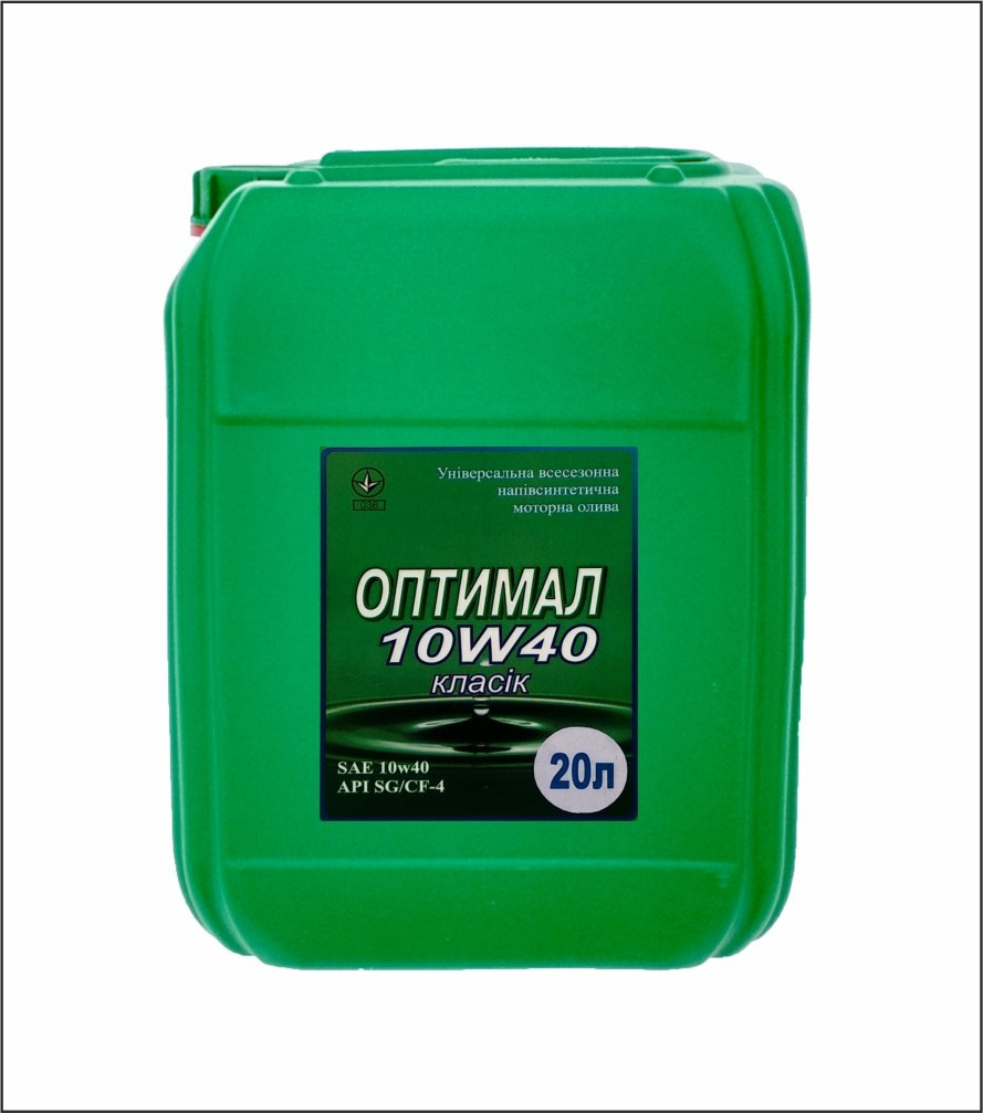 Напівсинтетична моторна олива ОПТИМАЛ 10W-40 CLASSIC 20л