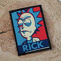 Нашивка на одежду Рик и Морти / Rick and Morty термонашивка на клеевой основе №13