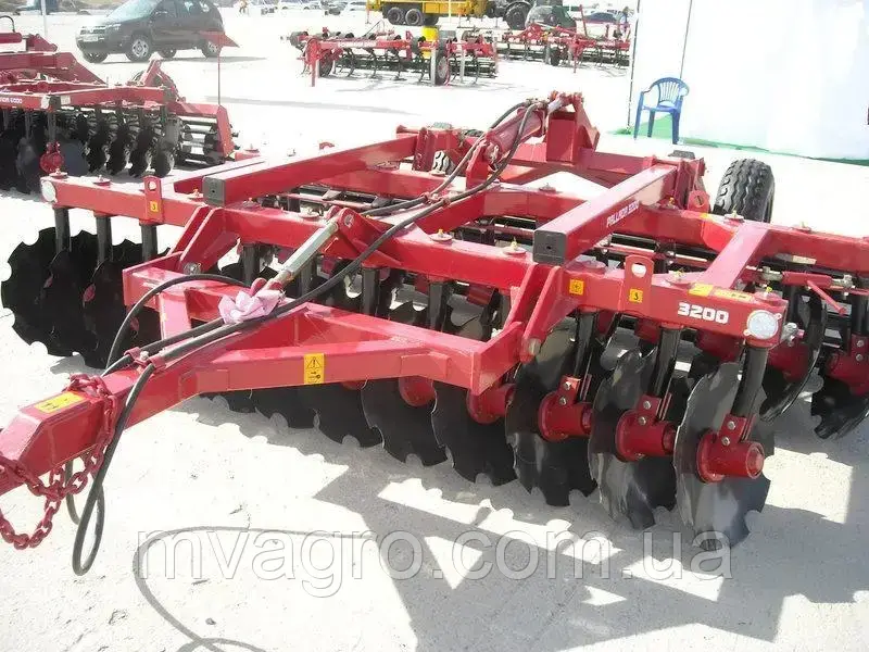 Борона дискова причіпна БДП-3.2 Pallada 3200 (560 диск), фото 1