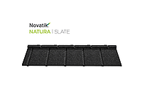 Композитная черепица Novatik NATURA SLATE Темно-серый