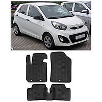 Ева коврики Kia Picanto '11-17--- Киа Пиканто'11-17 ева єва коврики