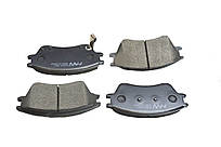 Колодка гальмівна 3302 перед. (К-т 4 шт.)