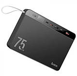 УМБ портативне зарядне Power Bank HOCO Overlord J94 75000 mAh 3USB, Type-C, QC, 20W, чорне, фото 3
