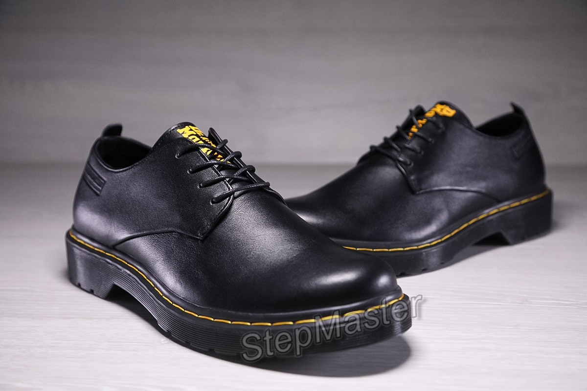 Кожаные туфли Dr. Martens Nappa Black - фото 2 - id-p1770698352