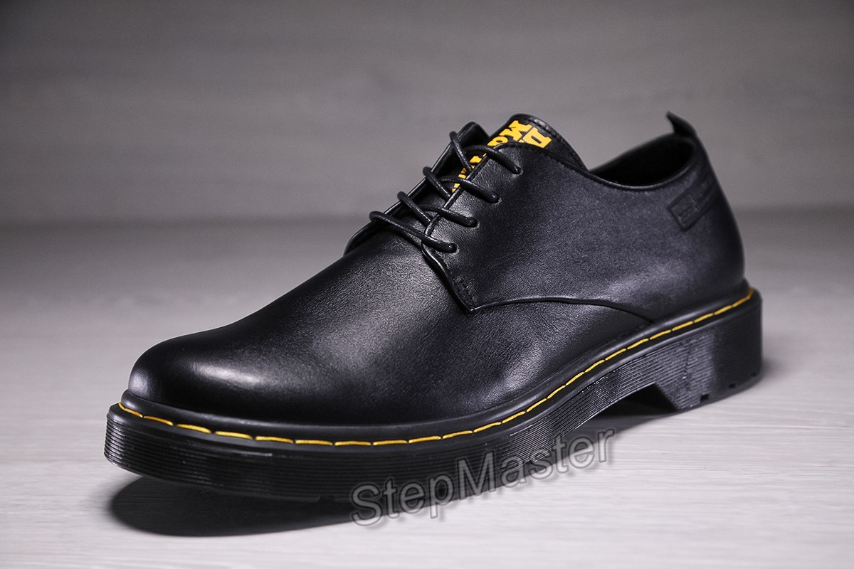 Кожаные туфли Dr. Martens Nappa Black - фото 3 - id-p1770698352
