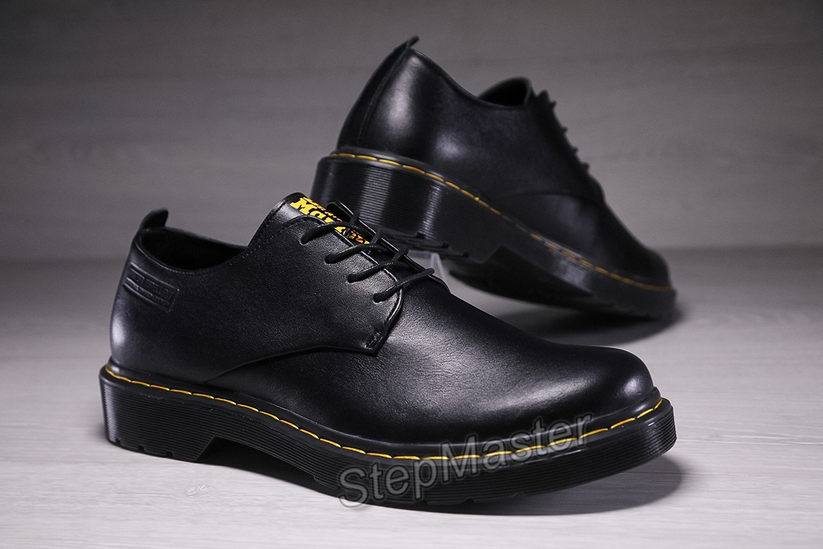Кожаные туфли Dr. Martens Nappa Black - фото 4 - id-p1770698352