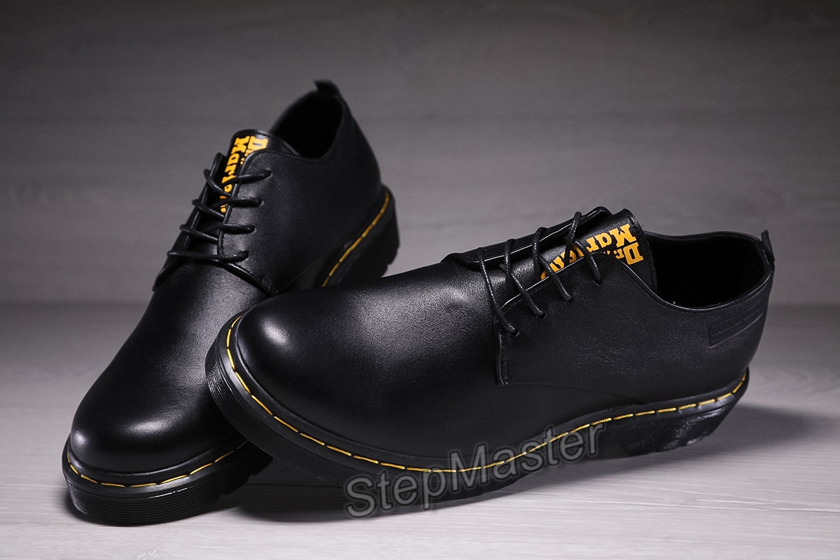 Кожаные туфли Dr. Martens Nappa Black - фото 5 - id-p1770698352