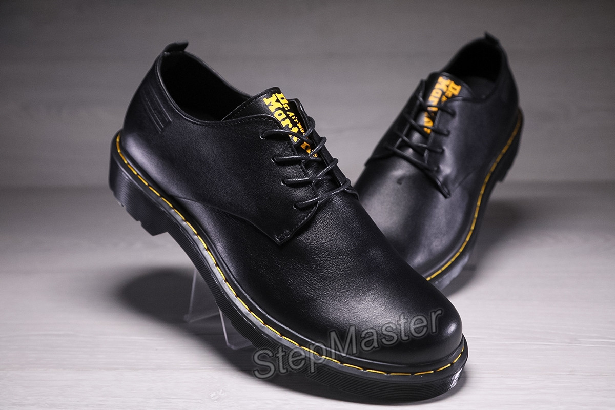 Кожаные туфли Dr. Martens Nappa Black - фото 6 - id-p1770698352