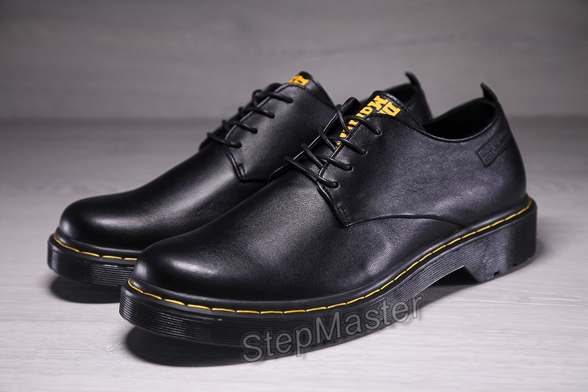 Кожаные туфли Dr. Martens Nappa Black - фото 7 - id-p1770698352