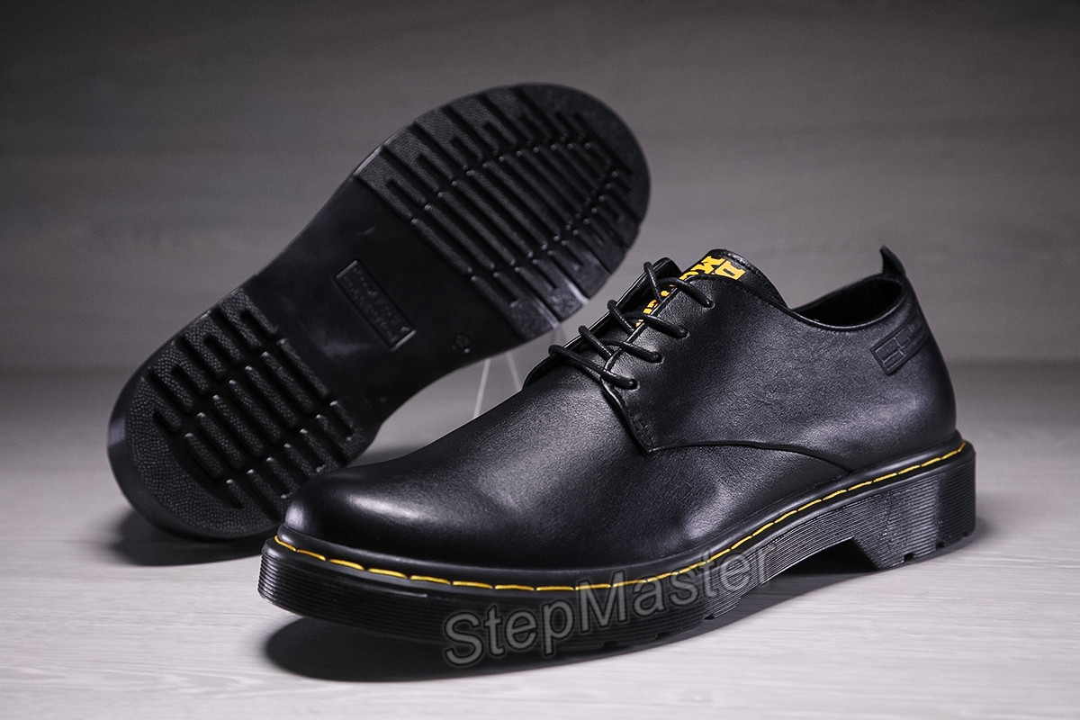 Кожаные туфли Dr. Martens Nappa Black - фото 9 - id-p1770698352