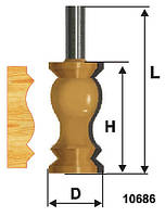 Кромочная Фреза фігурна ф32х57, хв.12мм (арт.10686)