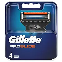 Gillette Fusion Proglide 4 шт. в пакованні змінні касети для гоління оригінал Німеччина