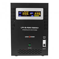 ДБЖ LogicPower LPY-B-PSW-7000VA+ (5000Вт)10A/20A, з правильною синусоїдою, 48V