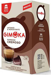 BOX 100 капсул! Кава в капсулах Nespresso Gimoka Cremoso