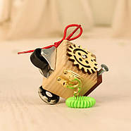 Розвивальна іграшка Бізікуб "Дорожний" Temple Group TG200139 5х5х5 см, фото 2