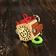 Розвивальна іграшка Бізікуб "Дорожний" Temple Group TG200139 5х5х5 см, фото 10