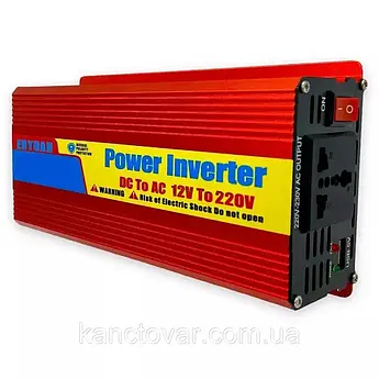 Перетворювач напруги ERYUAN MX-2000 12V-220V 2000W