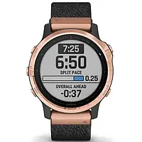 Смарт-часы Garmin Fenix 6S Rose Gold tone with Heathered Black Nylon Band (010-02159-37)