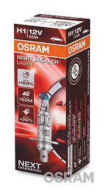 Автолампа галогенова OSRAM H1 64150NL