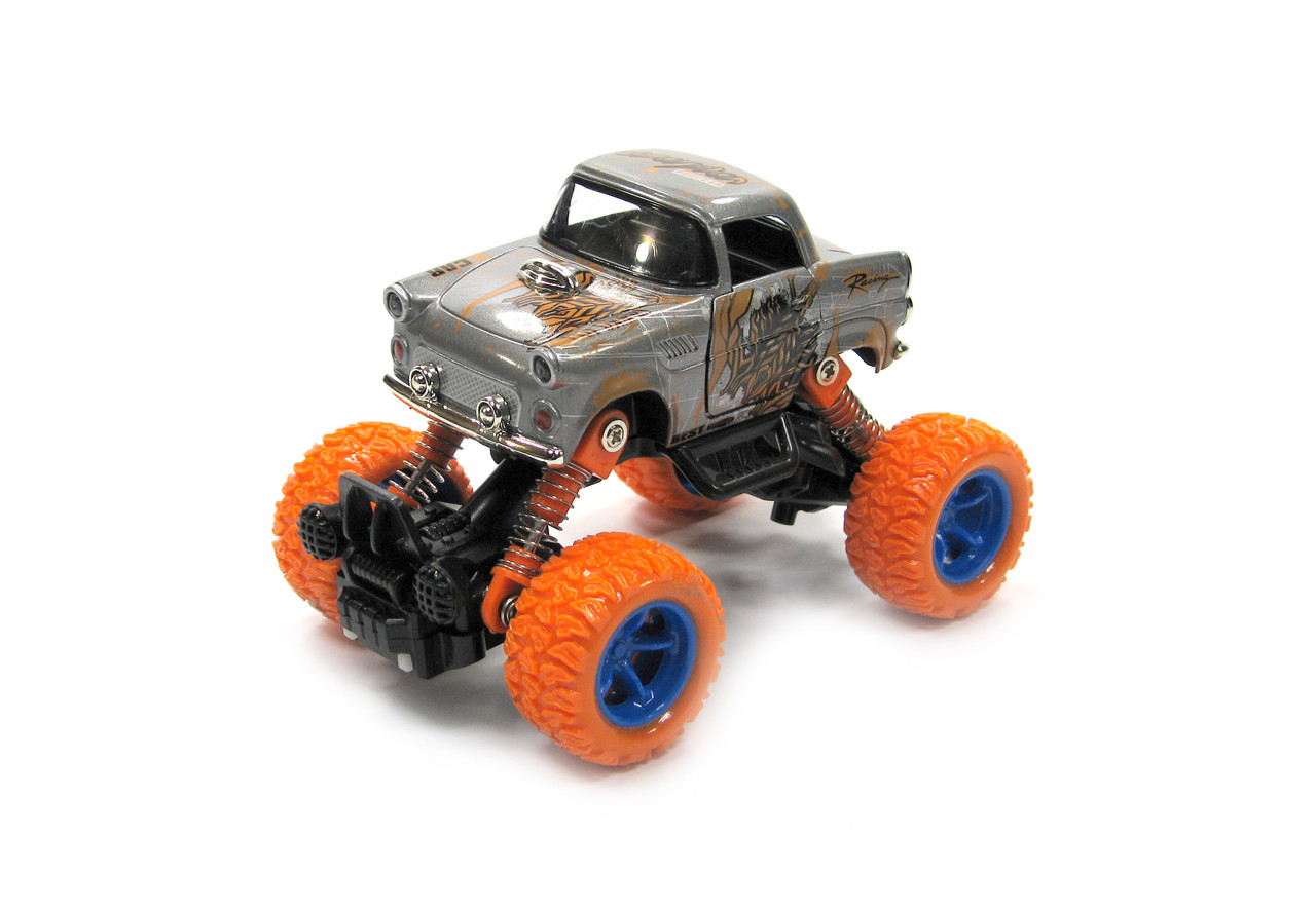 Модель MY66 - Y1123G інерційна Big Foot 1:36, метал, відкриваються двері, суперпідвіска