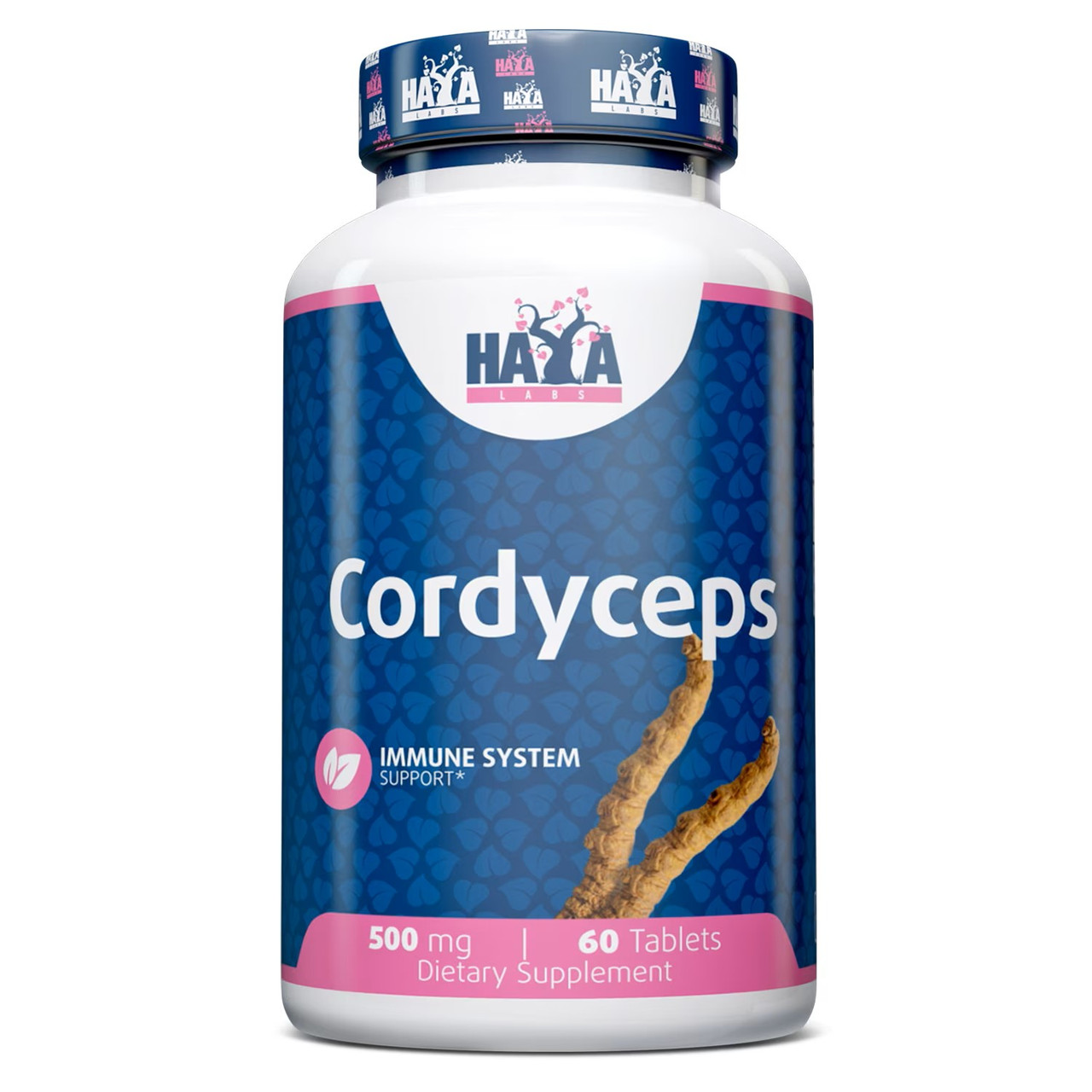 Кордіцепс Haya Labs Cordyceps 500mg 60 caps, фото 1