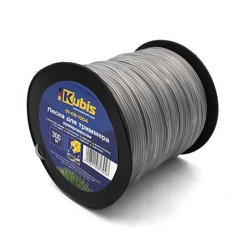 Купить Леска для триммера армированная 3.0 мм*300 м, "звезда" Kubis ...