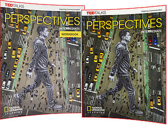 Perspectives Intermediate. Student's+Workbook. Комплект книг з англійської мови. Підручник+Зошит