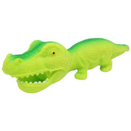 Іграшка-тягучка "Крокодил", зелений