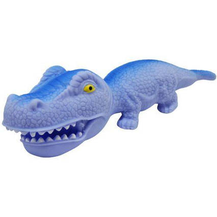 Іграшка-тягучка "Крокодил", синій