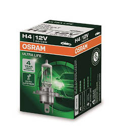 Автолампа галогенова OSRAM H4 64193 ULT