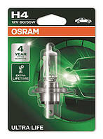 Автолампа галогенова OSRAM H4 64193 ULT_01B