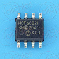 ОУ 1МГц 2-канала Microchip MCP6002T-I/SN SOP8