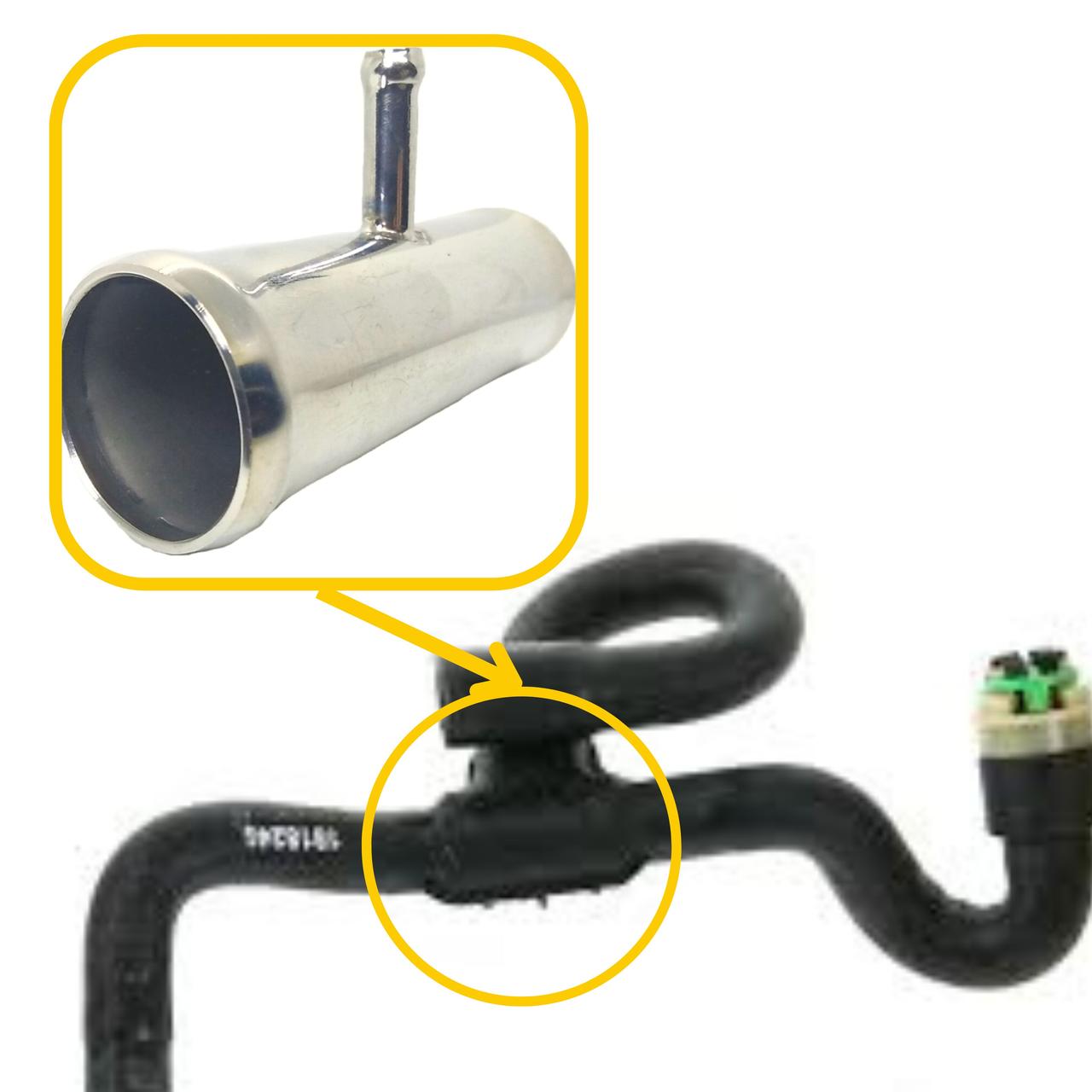 Трійник охолодження 9129576 Opel  з нержавіючої сталі - ДОВІЧНА ГАРАНТІЯ, фото 1