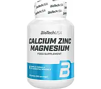 Минеральный комплекс для суставов BioTech Calcium Zinc Magnesium (100 таб.)