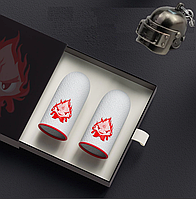 1 пара мобильные напальчники Seuno Ghost V2 Red для Pubg mobile