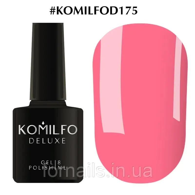 Гель-лак Komilfo Deluxe Series №D175, 8 мл, фото 1