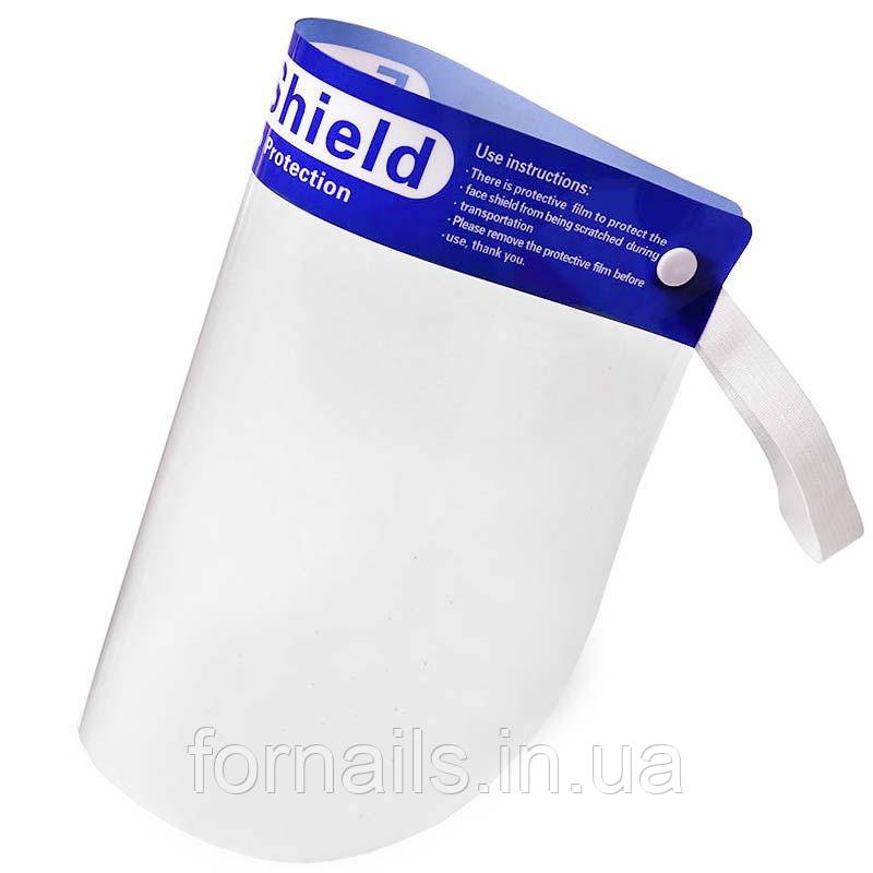 Захисний екран для обличчя, пластиковий, фото 1