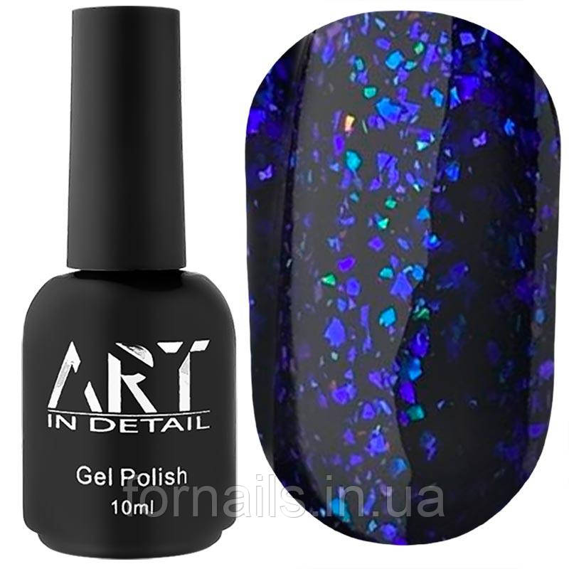 ART No Wipe Chameleon Top 001 - топ без липкого шару з пластівцями єдиноріг, 10 мл