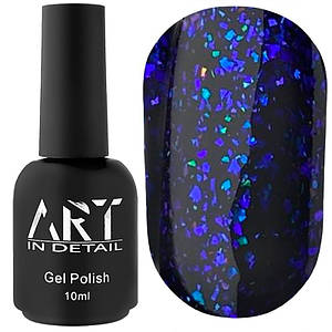 ART No Wipe Chameleon Top 001 - топ без липкого шару з пластівцями єдиноріг, 10 мл