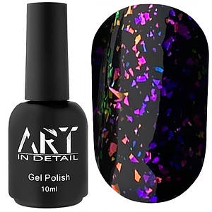 ART No Wipe Chameleon Top 002 - топ без липкого шару з пластівцями єдиноріг, 10 мл