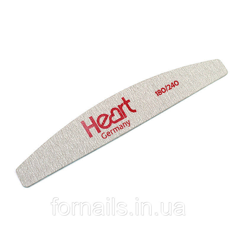 Пилка для нігтів Heart Half Titan 180/240, фото 1