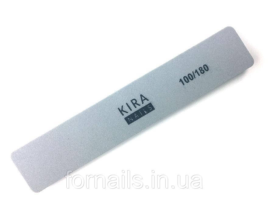 Шліфувальник Kira Nails прямокутний 17,8 см 100/180, фото 1