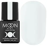 Гель-лак MOON FULL color Gel polish №101 (білий, емаль), 8 мл