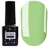 Гель-лак Kira Nails №076 (ментоловий, емаль), 6 мл