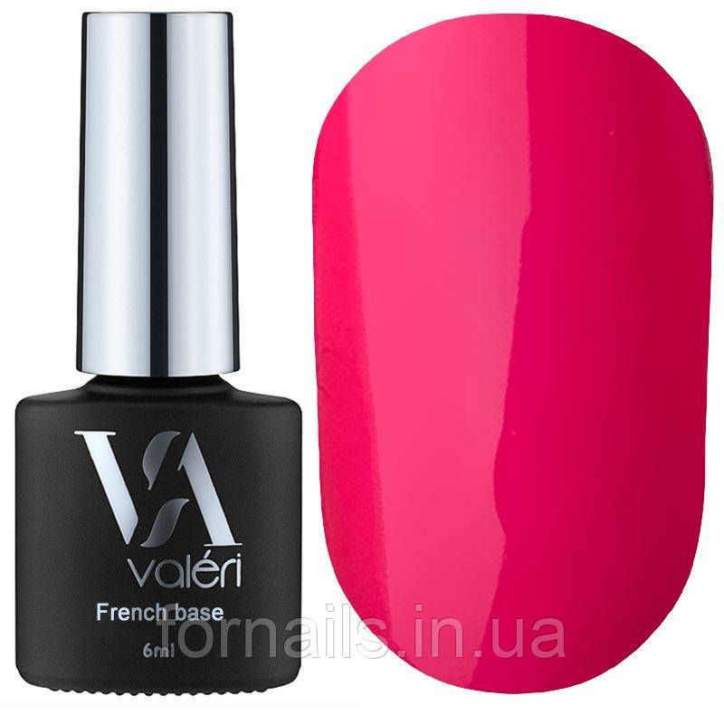 Valeri French base neon №038 (неонова малина), 6 мл