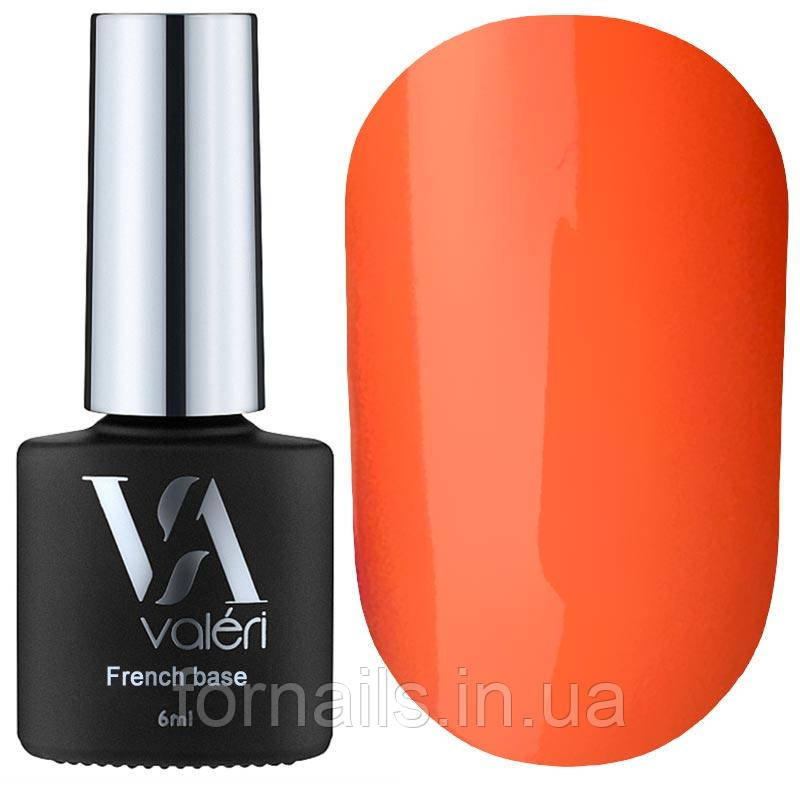 Valeri French base neon №040 (неоновий абрикос), 6 мл