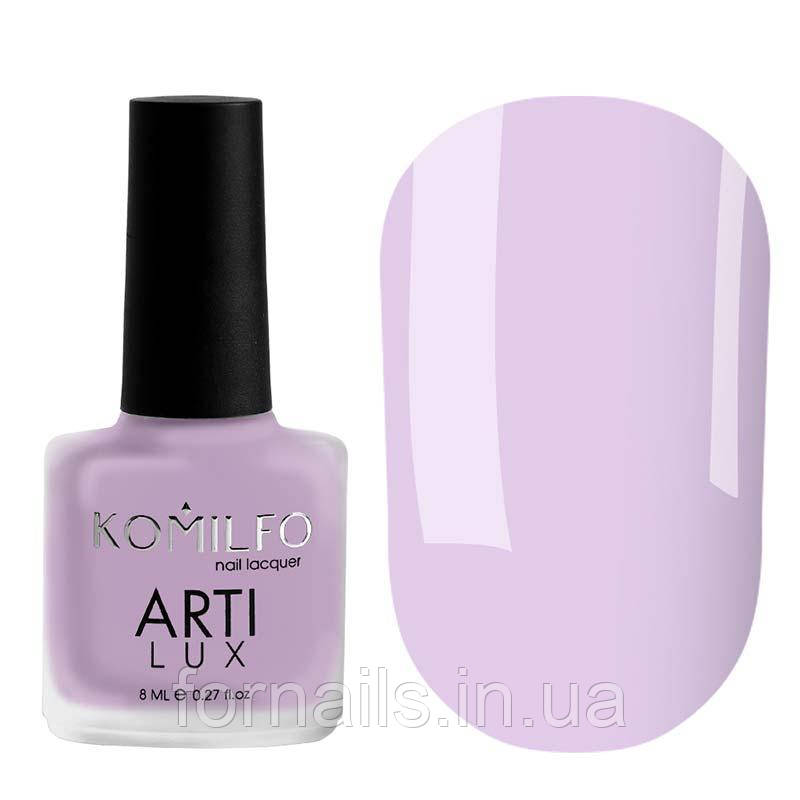 Лак для нігтів Komilfo ArtiLux 010 (ліловий, емаль), 8 мл, фото 1